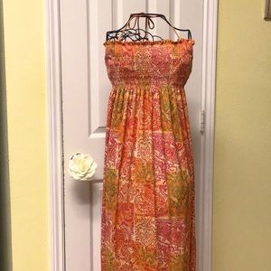 Boho Maxi dress M $$$Drop
